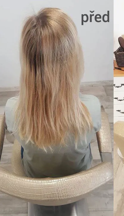 Před – Odrostlý blond